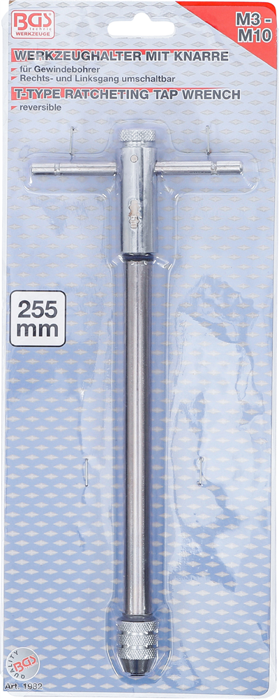 Závitorez M3-M8 225mm - BGS 1982