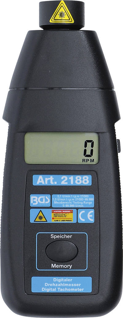 Otáčkoměr digitální fotoelektronický