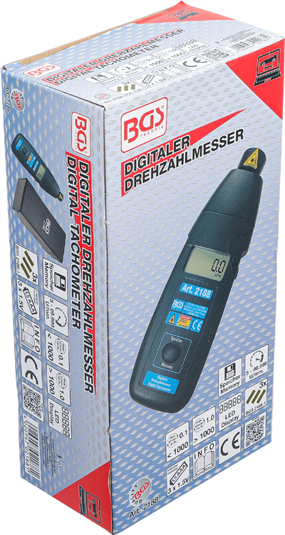 Otáčkoměr digitální fotoelektronický
