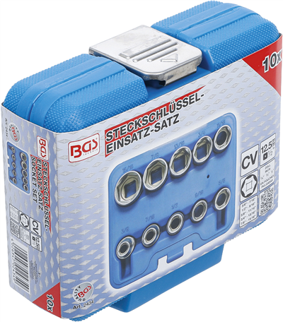 Sada nástrčných hlavíc ZOLL (10ks) BGS 2434