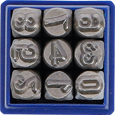 Razící matrice čísel 6,0 mm - BGS 3036
