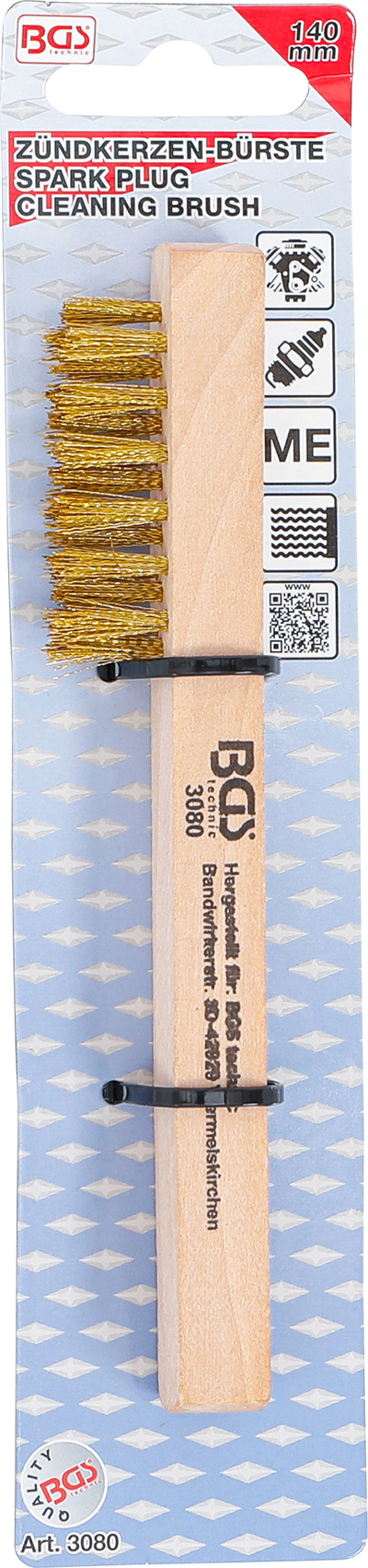 Kartáč mosazný 140 mm - BGS 3080