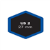 Univerzální opravná vložka US 2 27 mm - balení po 50 ks - Fe