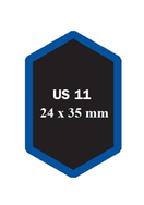 Ferdus 4.26-BAL Univerzální opravná vložka US 11 24x35 mm - balení po 50 ks - Ferdus 4.26