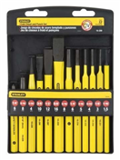 STANLEY 4-18-299 Sada dlát a dierovačov 12 kusov - Stanley 4-18-299