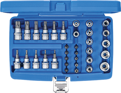Hlavice pro T a E-profil 3/8