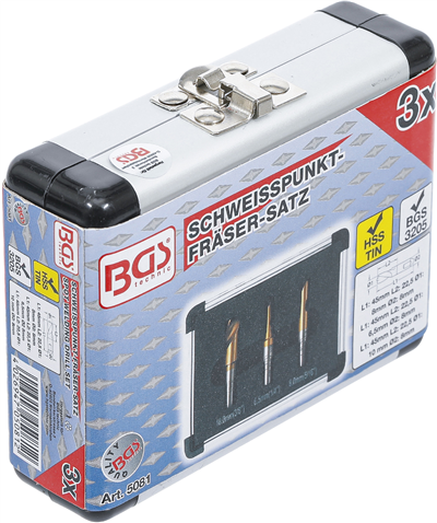 Frézy na bodové zváranie, kobaltové - BGS 5081