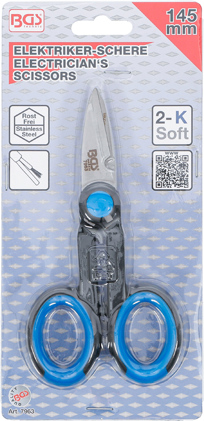 Nůžky elektrikářské 145 mm - BGS 7963