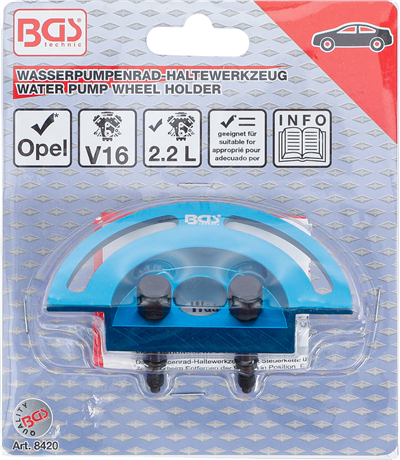 Aretační přípravek vodní pumpy Opel Ecotec - BGS 8420