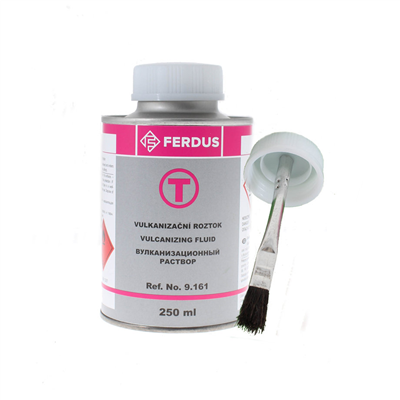Vulkanizačný roztok T 250 ml + menší štetec - FERDUS 9.161