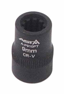 ASTA A-P910PT Nástrčná hlavice, klíč 3/8