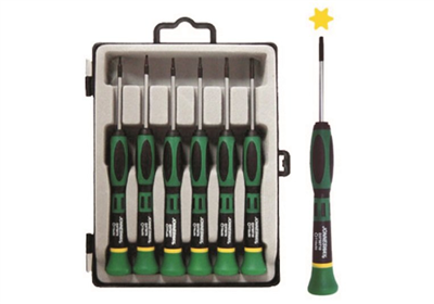 Sada 6 mikroskrutkovačov Torx - JONNESWAY D3750T06S