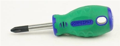 Křížový šroubovák Phillips, rozměr PH2, délka dříku 38 mm - JONNESWAY D71P238