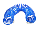 GEKO G01161 Špirálová hadica na prívod vzduchu s vysokým prietokom, 8 mm x 12 mm x 15 m, s rýchlospojkami