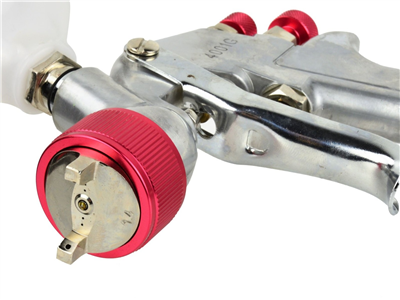 Stříkací pistole HVLP, tryska 1.4 mm, objem 600 ml, šířka proudu 240 mm