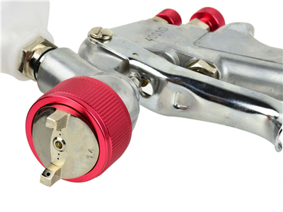 Stříkací pistole HVLP, tryska 1.4 mm, objem 600 ml, šířka proudu 240 mm