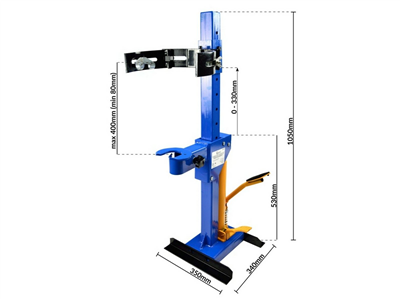 Hydraulický stahovák pružin McPherson, tlak 1t, pro pružiny průměru 100 - 250 mm
