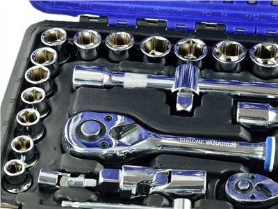 Gola sada 94ks, 1/2", 1/4", CrV ocel GEKO