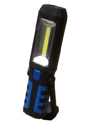 Aku LED pracovní svítilna 3W, 12V, 230V, LI-ion GEKO