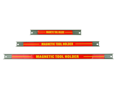 Magnetické tyče - držiaky na náradie, dĺžky 23, 37, 48 cm, sada 3 kusov