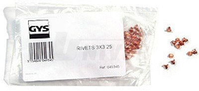 Navařovací vytahovací hřeby O  3 x 3,25 GYS 049345 sada 100ks