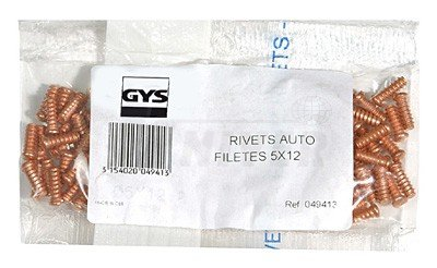 Navařovací vytahovací závitové kolíčky O  5 x 12 GYS 049413 sada 100ks