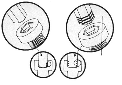 Sada klíčů Imbus s kuličkou a protiskluzovou drážkou, extra dlouhé  - JONNESWAY H06SA109S