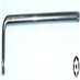 Klíč Torx s otvorem extra dlouhý, velikost T15, délka 100 mm