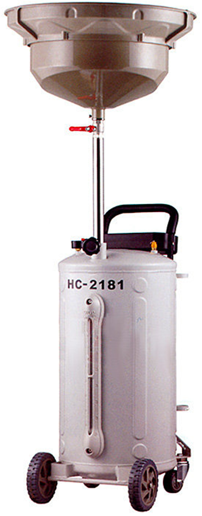 Pojízdná odsávačka, pneumatická nádoba na vyjetý olej (80L)- HC-2181