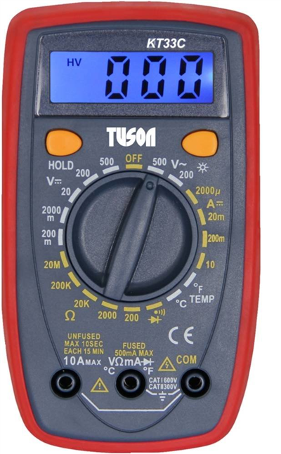 Digitálny multimeter - TUSON KT33C