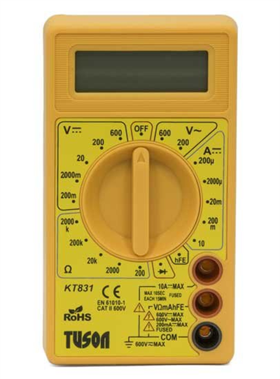 Digitálny multimeter základný - TUSON KT831