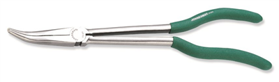 Extra dlhé kliešte 275 mm, uhol 45 stupňov, špicaté čeľuste - JONNESWAY P7602