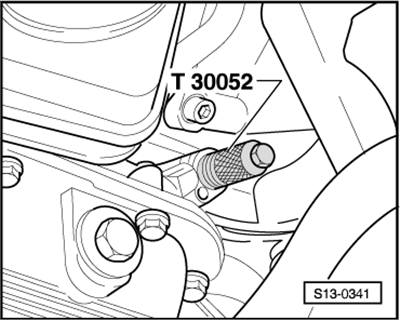 Přípravek na aretaci motorů VW a Audi 2.5 V6, 3.3 V8 TDI - QUATROS QS10316