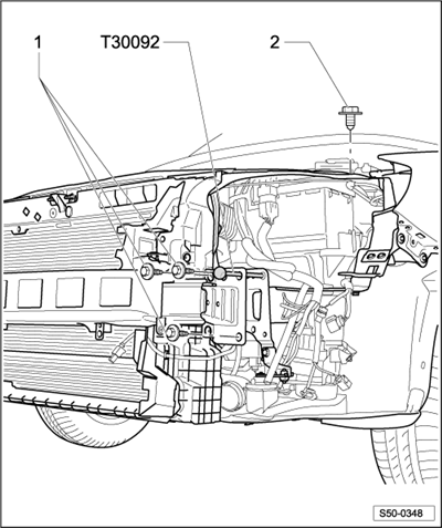 Přípravky na aretaci rozvodů VAG 2.5 V6, 3.3 V8 TDI - QUATROS QS10356A