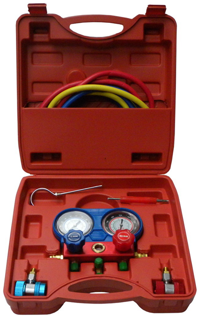 Přípravek na diagnostiku, doplnění klimatizace - QUATROS QS13107
