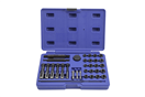 Quatros QS14140 Opravná sada na závity žhaviacich sviečok M8x1, M10x1, M10x1,25, M12x1,25, 33 kusov - QS14140