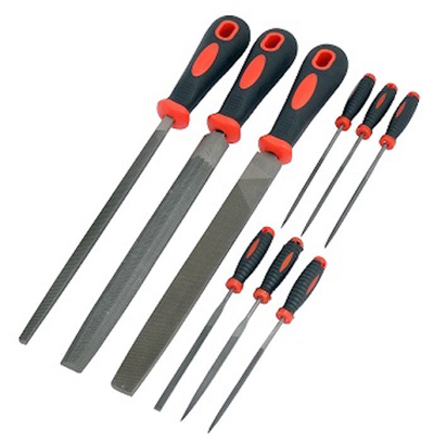 Dielenské pilníky, sada 9 kusov - QUATROS QS14608