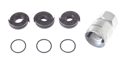 Sada na opravu závitů kolových šroubů, M12x1.25-M14x1.5 - QUATROS QS14941