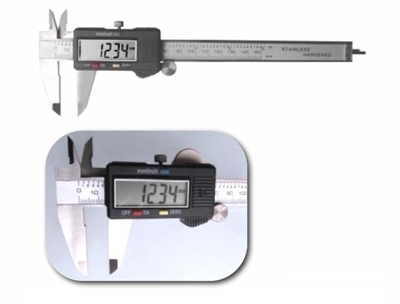 Elektronický posuvný merač (tzv. 0-150 mm x 0,01 mm - QUATROS QS15506