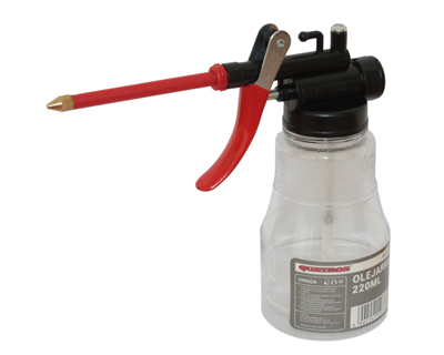 Olejnička 220 ml, hubice 75 mm - QUATROS QS18022