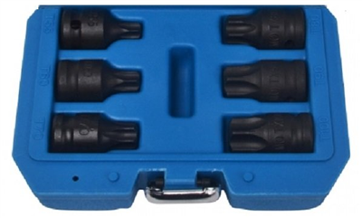Zástrčné hlavice úderové TORX 1/2