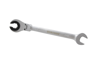 Ráčnový kľúč s račňovým kĺbom na matice kolies, veľkosť 10 mm - QUATROS QS50210