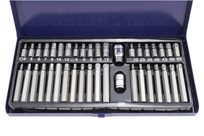 Imbus, TORX, XZN (Spline) bity, sada 40 ks - QUATROS QS51131