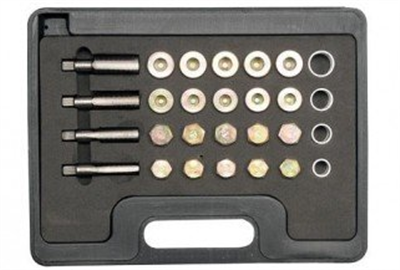 Súprava na opravu vypúšťacích skrutiek olejovej vane M13, M15, M17, M20 - QUATROS QS60324