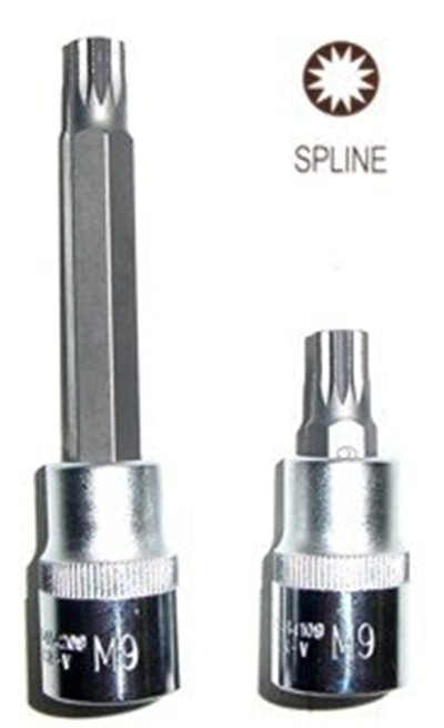 Zástrčná hlavice XZN (Spline), 1/2