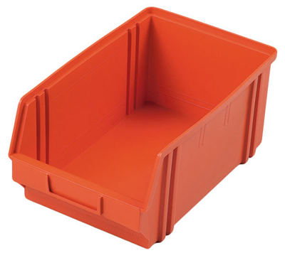 Plastový box 200 x 300 x 150 mm - oranžový