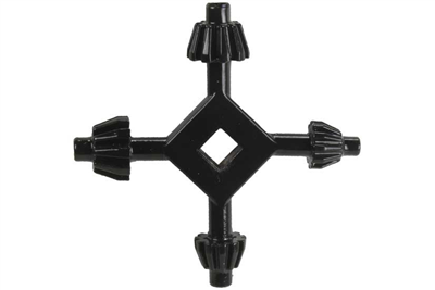 Klíčka pro sklíčidlo vrtačky, univerzální, 4 v 1, 13 - 17 mm