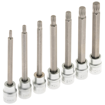 Zástrčné hlavice XZN (Spline) 3/8