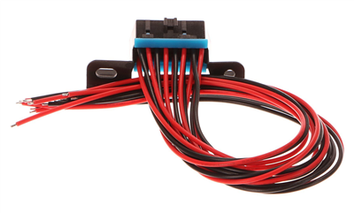 Zásuvka OBD2 s 16 piny, s 30 cm propojovacími kabely - SIXTOL