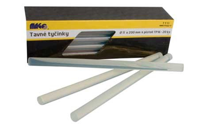 Tavné tyčinky 11x200mm 20ks, k pistoli TP16 - MAGG TT11